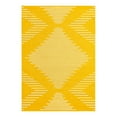 thumbnail image 1 of Unique Loom Kai Collection Area Rug - Warrior (7' 1" x 10' Rectangle Yellow/Ivory), 1 of 12