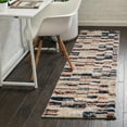 thumbnail image 1 of Unique Loom Tucson Collection Area Rug - Kartchner (2' x 6' Runner Multi/Beige), 1 of 9