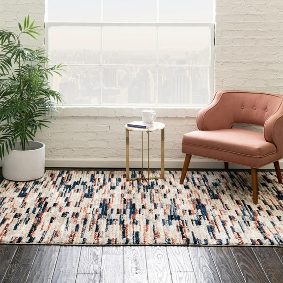 Unique Loom Tucson Collection Area Rug - Kartchner (2' x 3' Rectangle Multi/Beige)