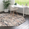 thumbnail image 1 of Unique Loom Tucson Collection Area Rug - Kartchner (7' Octagon Multi/Beige), 1 of 7