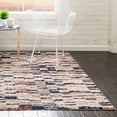 thumbnail image 1 of Unique Loom Tucson Collection Area Rug - Kartchner (6' Square Multi/Beige), 1 of 6