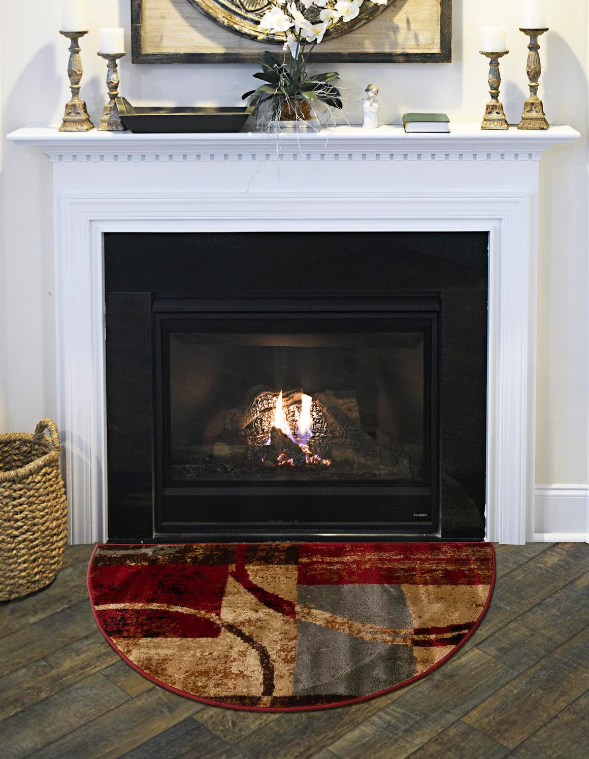 Unique Loom Kouillou Barista Rug Multi/Brown 10' x 13' 1" Rectangle