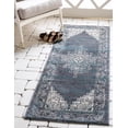 thumbnail image 1 of Unique Loom Kumla Aurora Rug , 2' 7" x 10' 0" ,Gray, 1 of 8