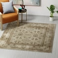 thumbnail image 1 of Unique Loom La Jolla Collection Area Rug - Botanica (7' 10" Square Ivory/Beige), 1 of 7