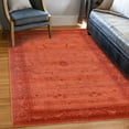 thumbnail image 1 of Unique Loom La Jolla Collection Area Rug - Floral (10' x 13' 1" Rectangle Rust Red), 1 of 7