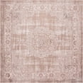 thumbnail image 1 of Unique Loom Leila Rug Ivory 7' 10" Square Perfect For Dining Room Living Room Bed Room, 1 of 9
