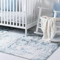 thumbnail image 1 of Unique Loom Leipzig Collection Area Rug - Bach (8' x 10' Rectangle Blue/Ivory), 1 of 7