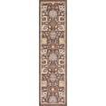 thumbnail image 1 of Unique Loom Amelia Tradition Rug, Brown (2' 7 x 10' 0), 1 of 8