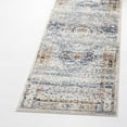 thumbnail image 1 of Unique Loom Budapest Collection Area Rug - Liszt (2' 7" x 9' 10" Runner Gray/Blue), 1 of 6