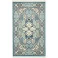 thumbnail image 1 of Unique Loom Liverpool Narenj Rug Blue/Beige 3' x 5' 1" Rectangle Geometric Traditional Perfect For Living Room Bed Room Dining Room Office, 1 of 4