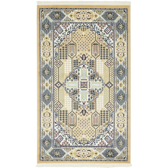 Unique Loom Liverpool Narenj Vintage Oriental Area Rug or Runner