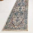 thumbnail image 1 of Unique Loom Lola Collection Area Rug - Traditional (2' 7" x 10' 2" Runner Blue/Gray), 1 of 7