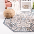thumbnail image 1 of Unique Loom Lola Collection Area Rug - Traditional (5' Octagon Light Gray/Cream), 1 of 7