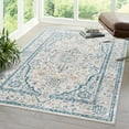 thumbnail image 1 of Unique Loom Lola Collection Area Rug - Traditional (7' 10" x 10' 2" Rectangle Light Gray/Cream), 1 of 12