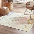 thumbnail image 1 of Unique Loom Lotus Collection Area Rug - Angel (5' Square Multi/Gray), 1 of 7