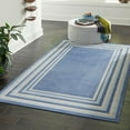 thumbnail image 1 of Unique Loom Lotus Collection Area Rug - Guyana (2' 2" x 3' Rectangle Blue/Light Blue), 1 of 7