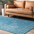 thumbnail image 1 of Unique Loom Lucerne Collection Area Rug - Aldstadt (4' 1" x 6' 1" Rectangle Blue/Gray), 1 of 11