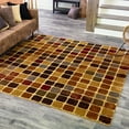 thumbnail image 1 of Unique Loom Cafe Collection Area Rug - Lungo (7' 10" Square Multi/Beige), 1 of 6