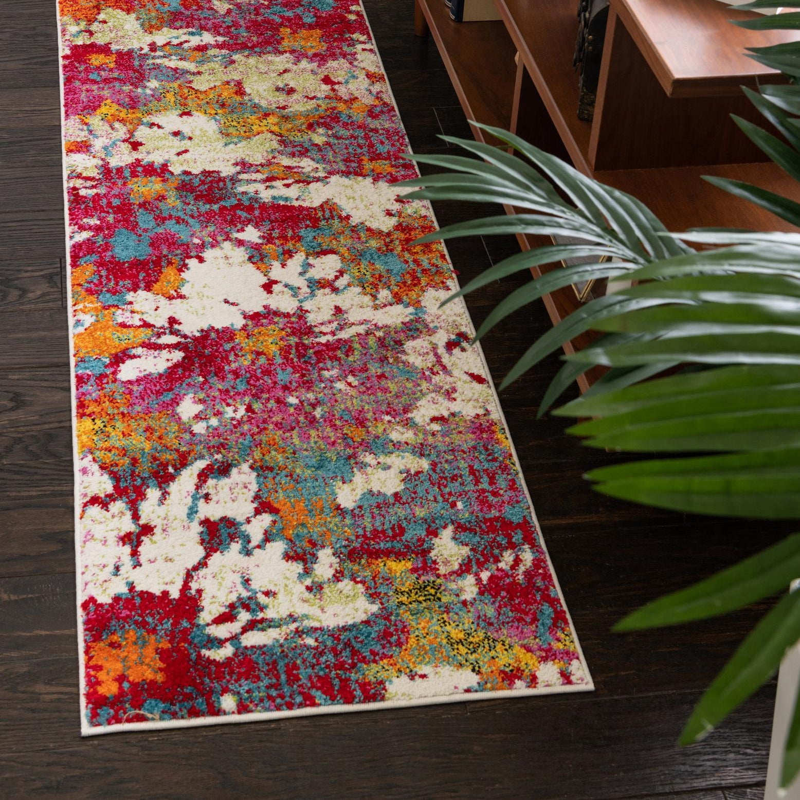 Unique Loom Lyon Collection Area Rug - Amelie (2' 7" x 10' Runner Multi ...