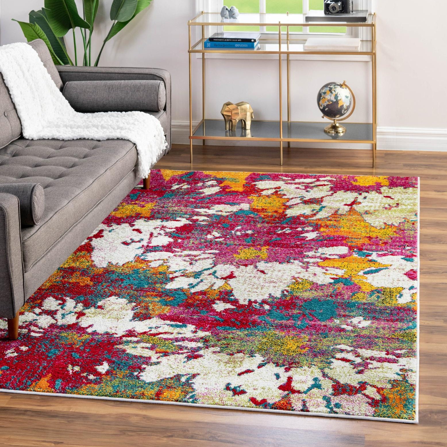 Unique Loom Lyon Collection Area Rug - Amelie (3' 3