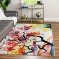 thumbnail image 1 of Unique Loom Lyon Collection Area Rug - Larimar (9' x 12' 2" Rectangle Ivory/Black), 1 of 7