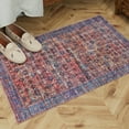 thumbnail image 1 of Unique Loom Maahru Collection Area Rug - Full Moon (4' 1" x 6' 1" Rectangle Antique Pink/Blue), 1 of 7