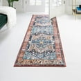 thumbnail image 1 of Unique Loom Medina Collection Area Rug - Magnet (2' 7" x 13' Runner Multi/Beige), 1 of 7