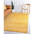 thumbnail image 1 of Unique Loom Mamounia Moroccan Trellis Rug Yellow/Ivory 7' 1" x 10' Rectangle Geometric Tribal Perfect For Living Room Bed Room Dining Room Office, 1 of 8
