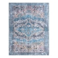 thumbnail image 1 of Unique Loom Mangata Collection Area Rug - Mary (10' 6" x 13' Rectangle Blue/Black), 1 of 10