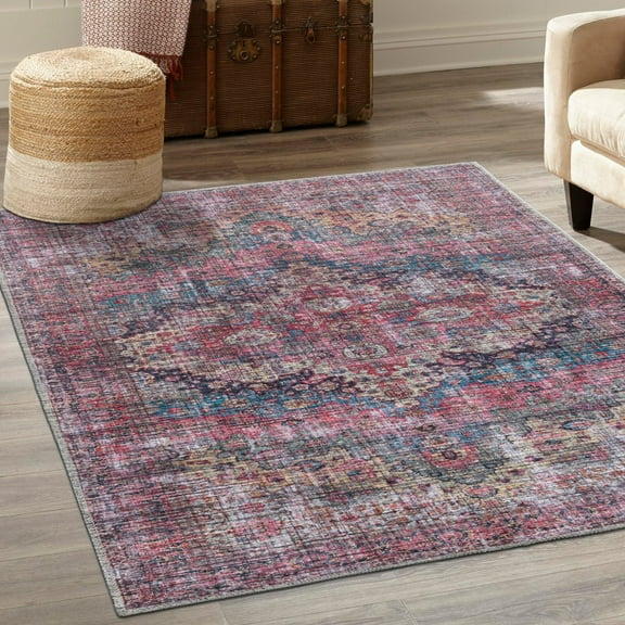 Unique Loom Mangata Collection Area Rug - Mary (10' 6" x 13' Rectangle Multi/Beige)