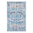 thumbnail image 1 of Unique Loom Mangata Collection Area Rug - Mary (2' x 3' Rectangle Blue/Black), 1 of 10