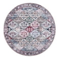 thumbnail image 1 of Unique Loom Mangata Collection Area Rug - Maya (3' 11" Round Multi/Blue), 1 of 11