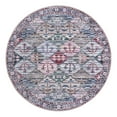 thumbnail image 1 of Unique Loom Mangata Collection Area Rug - Maya (5' 3" Round Multi/Blue), 1 of 11