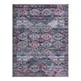thumbnail image 1 of Unique Loom Mangata Collection Area Rug - Maya (7' 10" x 10' Rectangle Multi/Blue), 1 of 12