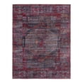 thumbnail image 1 of Unique Loom Mangata Collection Area Rug - Melissa (10' 6" x 13' Rectangle Red and Black/Orange), 1 of 12