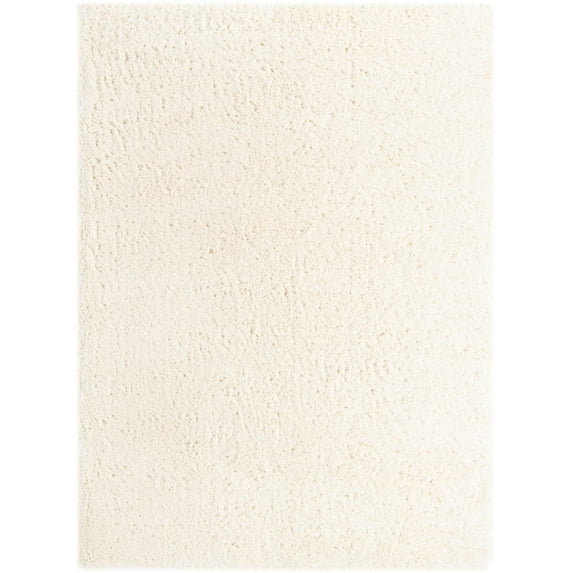 Unique Loom Marilyn Monroe Opulence Shag Collection Area Rug - (10' x 14' Rectangle Bone/Beige)