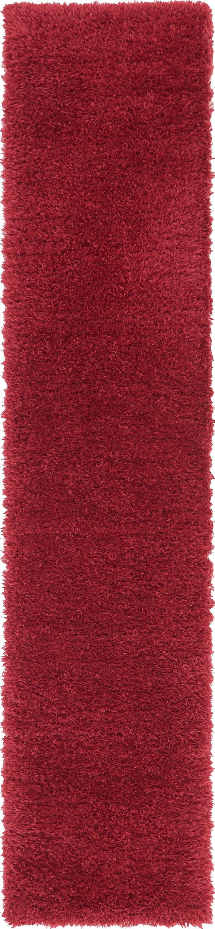 Unique Loom Marilyn Monroe Opulence Shag Collection Area Rug - (2' x 10' Runner Lipstick)