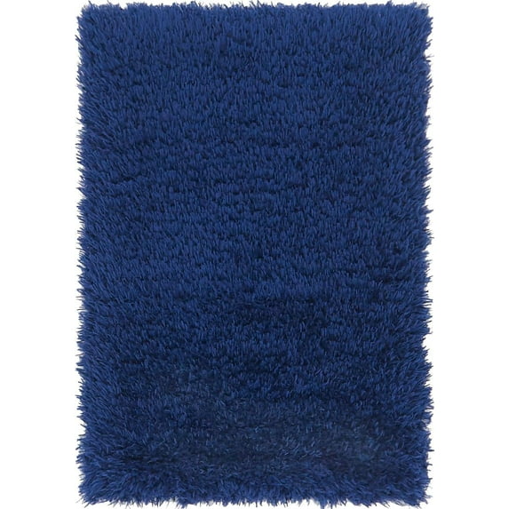 Unique Loom Marilyn Monroe Opulence Shag Collection Area Rug - (2' x 3' Rectangle Aegean Blue)