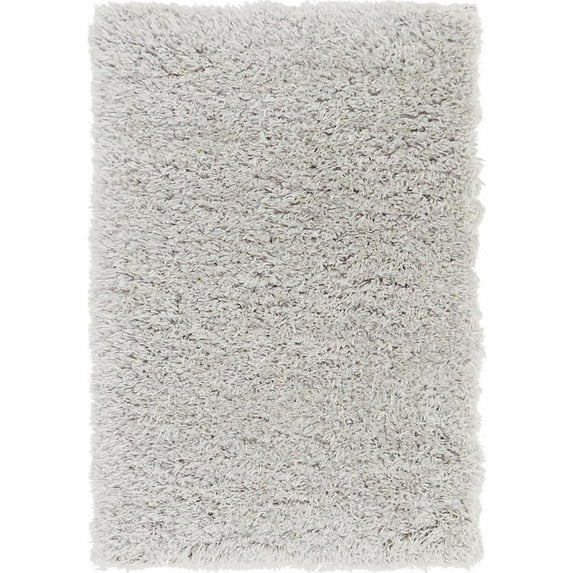 Unique Loom Marilyn Monroe Opulence Shag Collection Area Rug - (2' x 3' Rectangle Silver Screen)