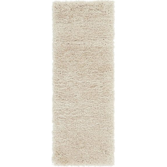 Unique Loom Marilyn Monroe Opulence Shag Collection Area Rug - (2' x 6' 1" Runner Blonde)