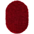 thumbnail image 1 of Unique Loom Marilyn Monroe Opulence Shag Collection Area Rug - (4' 1" x 6' 1" Oval Lipstick), 1 of 9