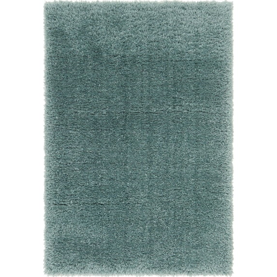 Unique Loom Marilyn Monroe Opulence Shag Collection Area Rug - (4' 1" x 6' 1" Rectangle Niagara)