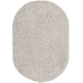 thumbnail image 1 of Unique Loom Marilyn Monroe Opulence Shag Collection Area Rug - (4' x 6' Oval Silver Screen), 1 of 11