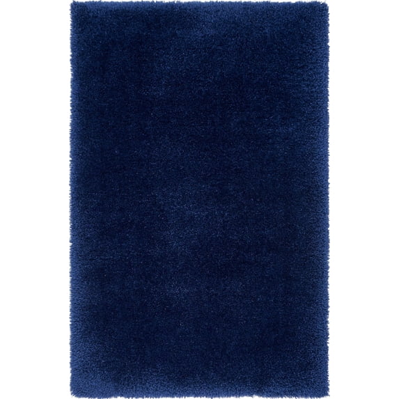 Unique Loom Marilyn Monroe Opulence Shag Collection Area Rug - (5' 1" x 8' Rectangle Aegean Blue)