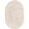 thumbnail image 1 of Unique Loom Marilyn Monroe Opulence Shag Collection Area Rug - (5' 3" x 8' Oval Blonde), 1 of 11
