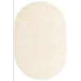 thumbnail image 1 of Unique Loom Marilyn Monroe Opulence Shag Collection Area Rug - (5' 3" x 8' Oval Bone/Beige), 1 of 9