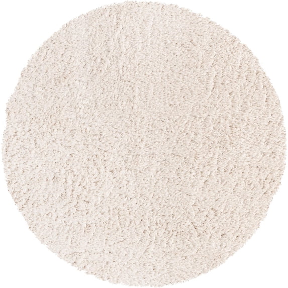 Unique Loom Marilyn Monroe Opulence Shag Collection Area Rug - (7' 10" Round Blonde)