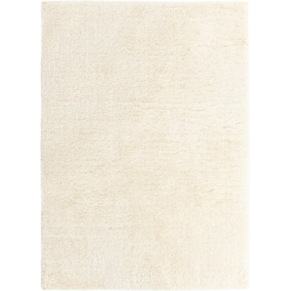 Unique Loom Marilyn Monroe Opulence Shag Collection Area Rug - (7' x 10' Rectangle Bone/Beige)