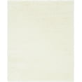 thumbnail image 1 of Unique Loom Marilyn Monroe Opulence Shag Collection Area Rug - (8' x 10' Rectangle Bone/Beige), 1 of 8
