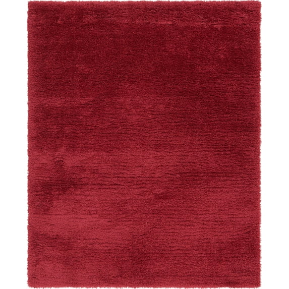 Unique Loom Marilyn Monroe Opulence Shag Collection Area Rug - (8' x 10' Rectangle Lipstick)